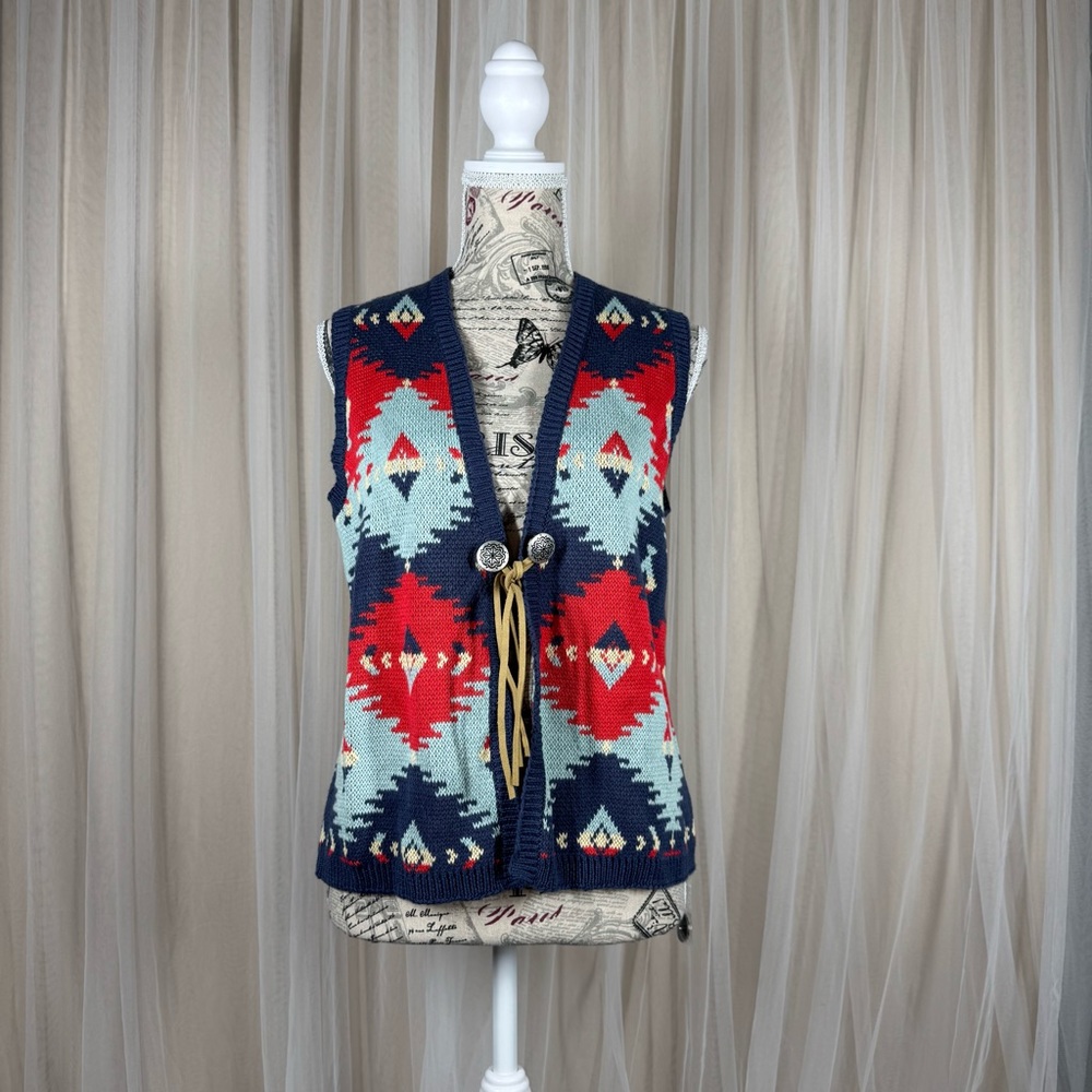 J. Peterman Multicolor Knit Sweater